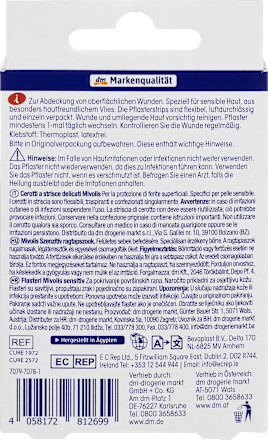 Pflasterstrips Sensitiv Mivolis