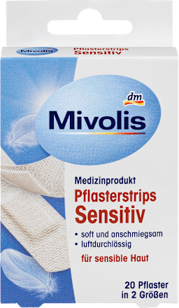 Pflasterstrips Sensitiv Mivolis