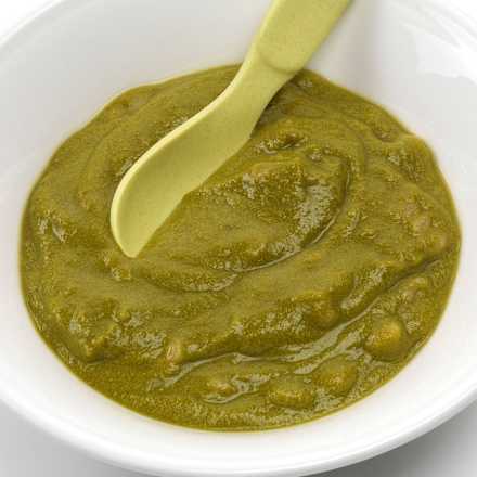 Menü Dinkelnudeln mit Rahmspinat und Lachs ab dem 8. Monat dmBio