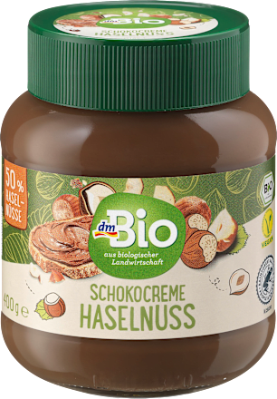 Schokoladenaufstrich, Haselnuss Creme dmBio