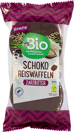 Snack od riže i tamne čokolade dmBio