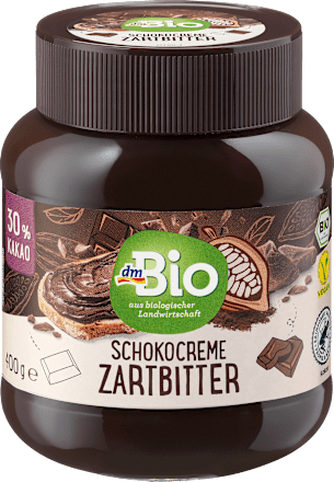 Schokoaufstrich, Zartbitter dmBio