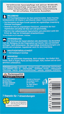 Konzentrat Feuchtigkeit Balea