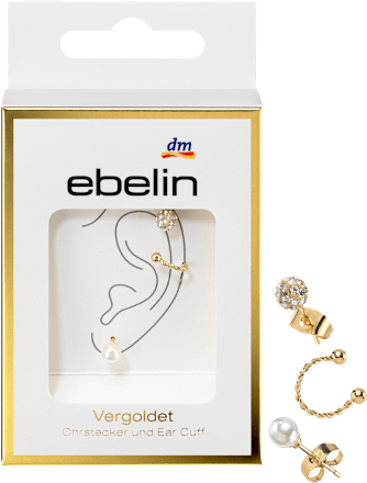 Kolczyki i mankiet do uszu ebelin