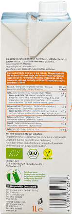 Napój owsiany, bezglutenowy dmBio