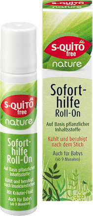 Insektenstich Soforthilfe Roll-on nature S-QUiTO free