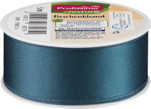 nature Geschenkband petrol Profissimo