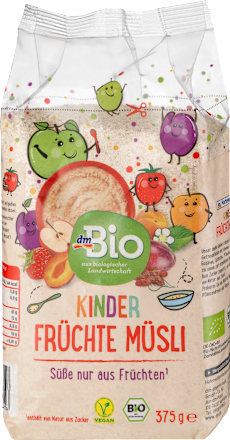 Kinder Früchte Müsli dmBio