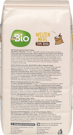Weizenmehl Type 1050 dmBio