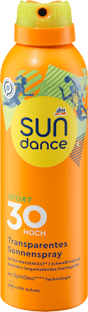 Spray do opalania transparentny SPF 30 SUNDANCE