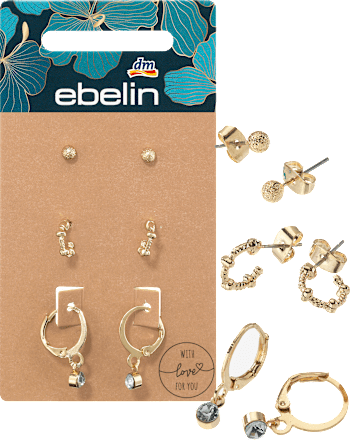 Kolczyki w kolorze złota  ebelin