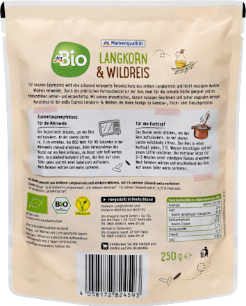 Express mješavina riže za brzu pripremu dmBio