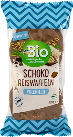 Snack od riže i mliječne čokolade dmBio