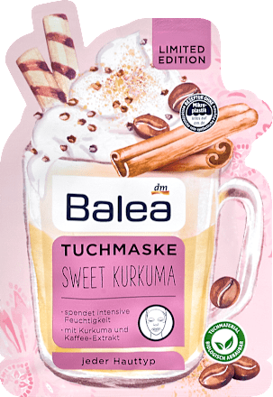 Tuchmaske Sweet Kurkuma Balea