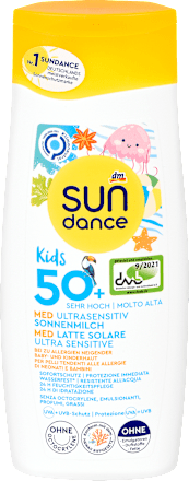Mlieko na opaľovanie pre deti Kids Med Ultra Sensitiv OF 50+ SUNDANCE