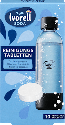 Reinigungstabletten für Trinkflaschen Ivorell