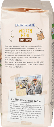 BIO mąka pszenna typ 1050 dmBio