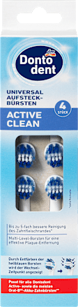 Aufsteckbürsten Active Clean Dontodent
