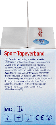 Sport-Tapeverband, 1 Rolle Mivolis