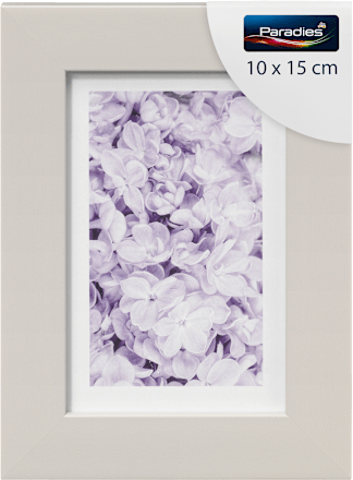 Bilderrahmen Beskeden 10x15 cm, grau Paradies