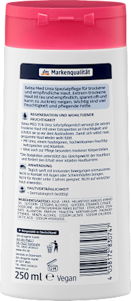 Bodylotion Sofortpflegemilch 2in1 mit Urea (15%) Balea med