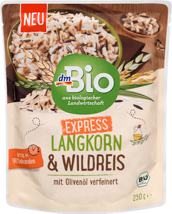bio rýže dlouhozrnná Express  dmBio