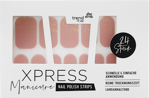 Xpress Manicure folija za nokte – Gold Sprinkles trend !t up
