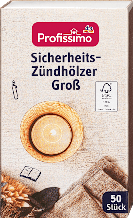 Sicherheits-Zündhölzer Groß Profissimo