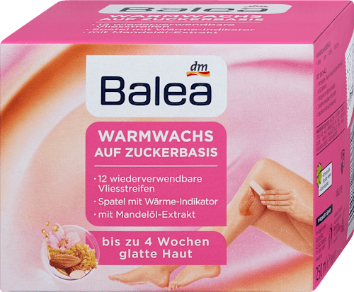 Topli vosak sa šećernom pastom Balea