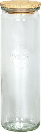 Aufbewahrungsglas mit Bambusdeckel 500 ml Profissimo