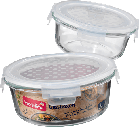 Staklene posude okrugle Profissimo