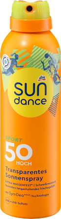 Sonnenspray Sport transparent LSF 50 SUNDANCE