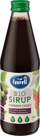 Bio Himbeer-Cassis Sirup Ivorell