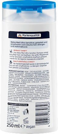 Szampon do włosów  MED Ultra Sensitive Balea med