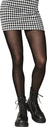 Strumpfhose cotton-touch schwarz Gr. 42/44 Fascino