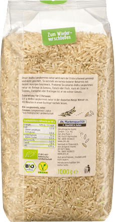 Langkornreis natur, Naturland dmBio