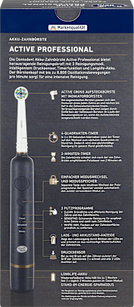 Elektrische Zahnbürste Active Professional Pure Dontodent