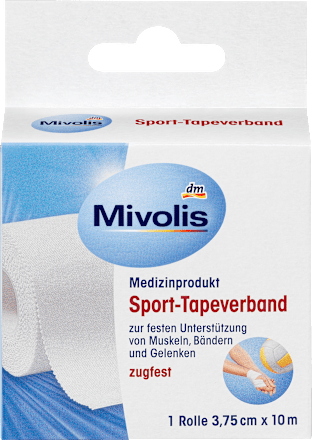 Sport-Tapeverband, 1 Rolle Mivolis