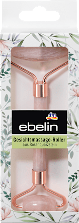 Roller do twarzy  z różowego kwarcu ebelin