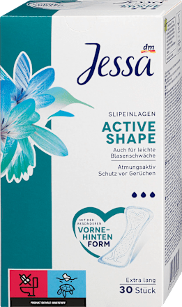 Превръзки за ежедневна употреба  Active Shape Extra Long Jessa