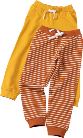 2er Pack Kinder Hosen, Gr. 122, in Baumwolle PUSBLU