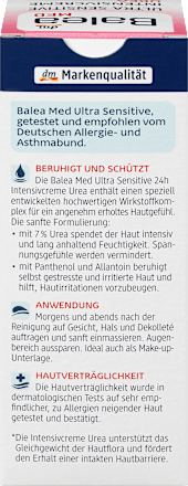 Gesichtscreme Ultra Sensitive mit Urea (7%) Balea med