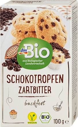 Schokolade Tropfen Zartbitter dmBio