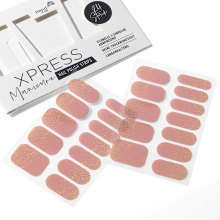 Xpress Manicure folija za nokte – Gold Sprinkles trend !t up