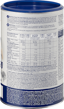 Protein Pulver, Eiweiß Shake 90, neutraler Geschmack Sportness