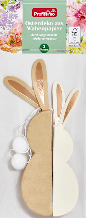 Osterdeko aus Wabenpapier sortiert Profissimo