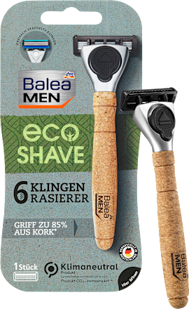 eco Shave 6-Klingen Korkrasierer Balea MEN