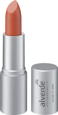 Lippenstift Color & Care 45 Deep Coral  alverde NATURKOSMETIK
