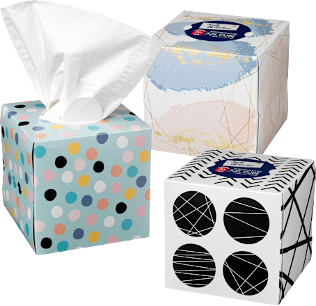 Taschentücher Box XXL Cube 4-lagig Soft&Sicher