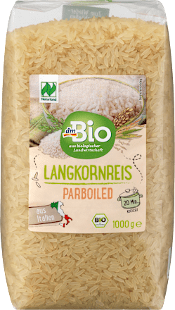 Langkornreis parboiled, Naturland dmBio